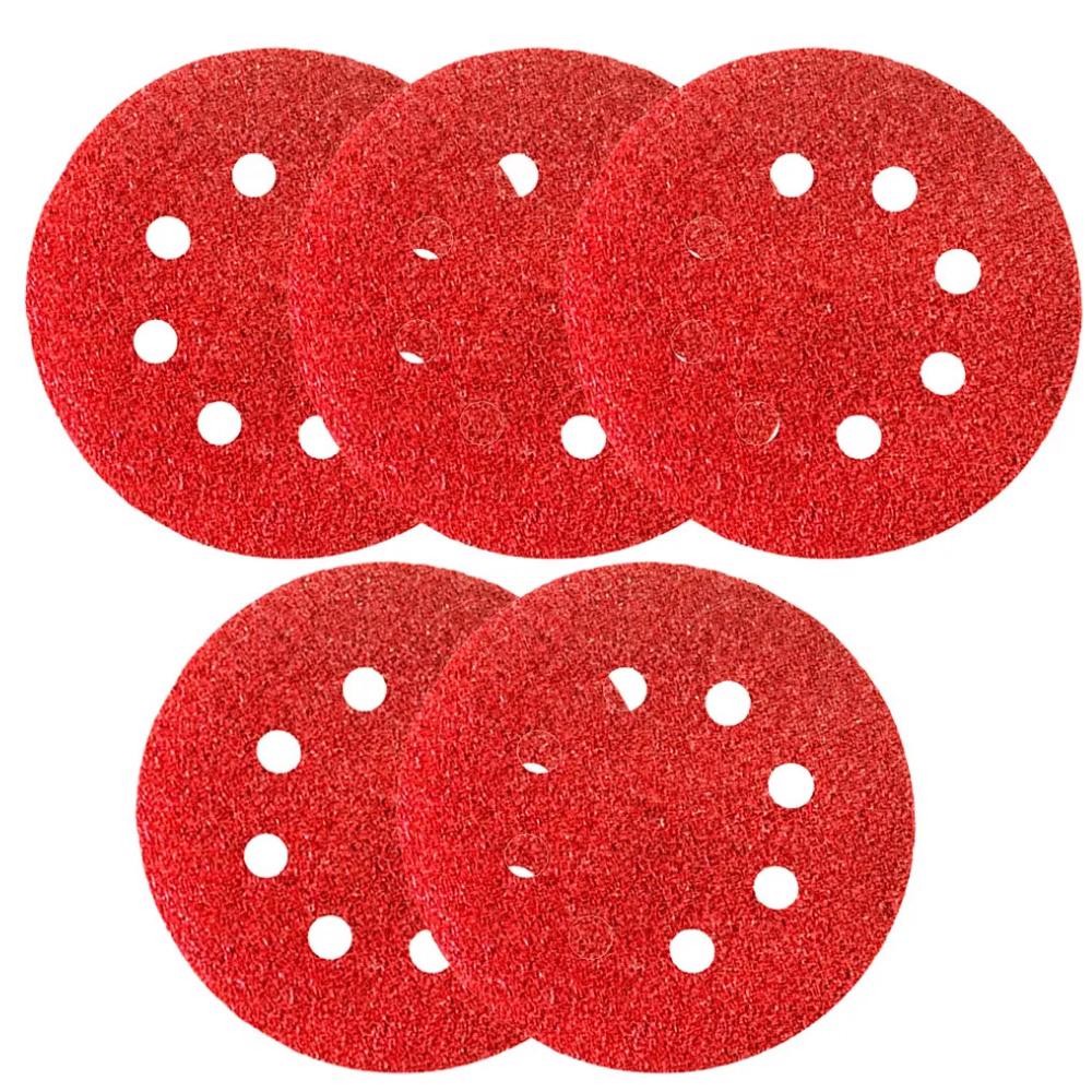 kit Disco de Lixa 5" Velcro Grão 220 5 Unidades 738099 MTX em Oferta na Shopee