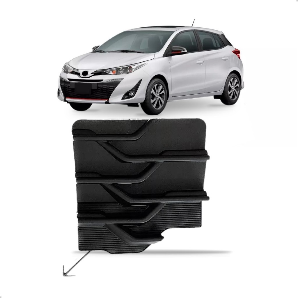 Tampa Reboque para Yaris 2018 a 2022 Parachoque Dianteiro em Oferta na Shopee