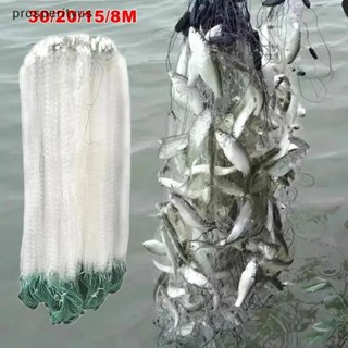 [prosperityus] Rede De Pesca 8/15/20/30M Nylon Peixes Monofilamento Armadilha Flutuante Malha Única Acessórios Para Ferr em Oferta na Shopee