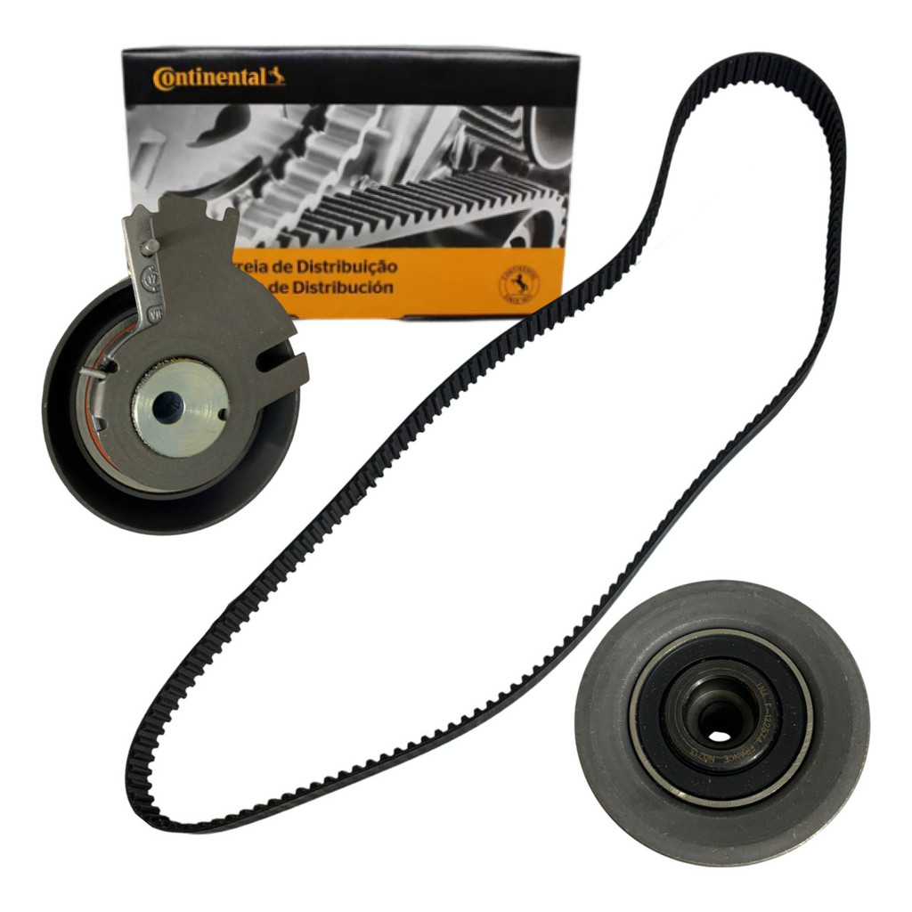 Kit Correia Dentada Original  CONTITECH correia + tensor da correia + polia guia   XSARA C4 C3  BERLINGO  AIRCROSS