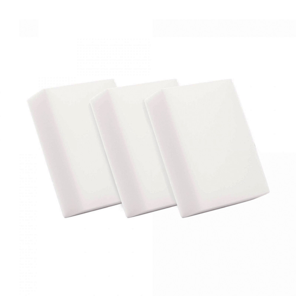 Kit 3 Esponja Mágica Melamina Bucha Limpeza Tira Mancha Limpa Tudo Multiuso Lyor