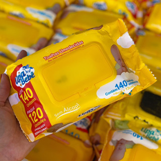 Lenço / toalhas umedecidas upa bebê com 140 unidades em Oferta na Shopee