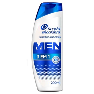 Shampoo Head & Shoulders Anticaspa 3 em 1 Masculino 200ml em Oferta na Shopee