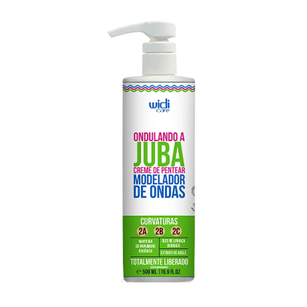 Creme de Pentear Modelador de Ondas Ondulando a Juba Widi Care 500ml