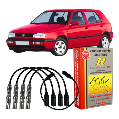 Cabo De Vela Ignição Original NGK Golf Mexicano GTI GLX