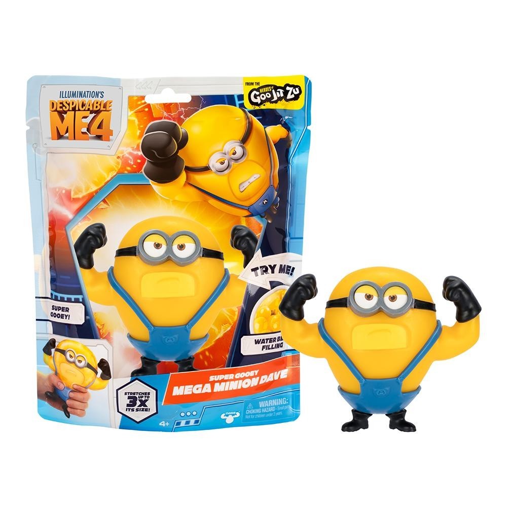 Heroes Of Goo Jit Zu Meu Malvado Favorito 4 Mega Minion Dave em Oferta na Shopee