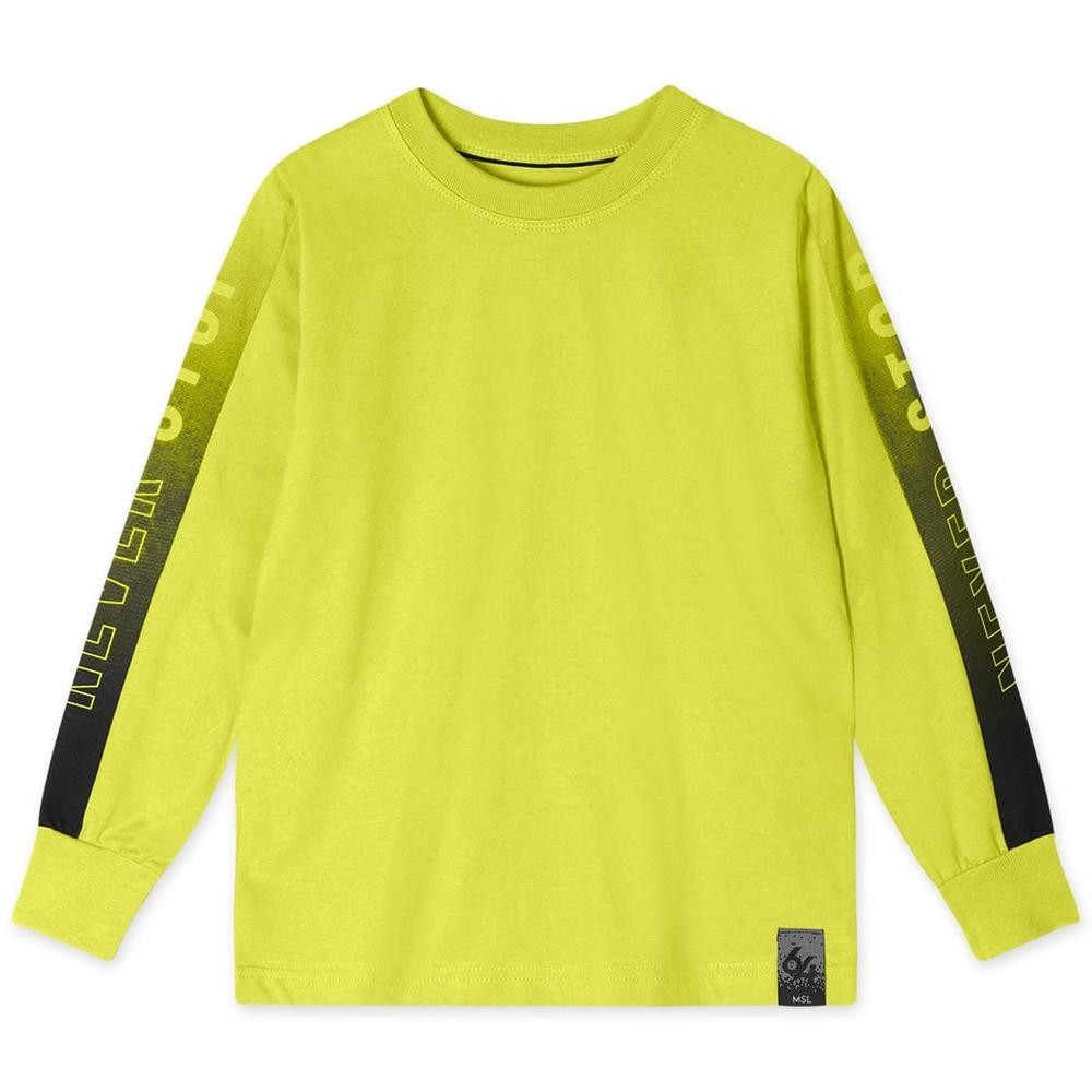Camiseta Manga Longa Infantil Masculina Marisol - Baby & Kids Fashion