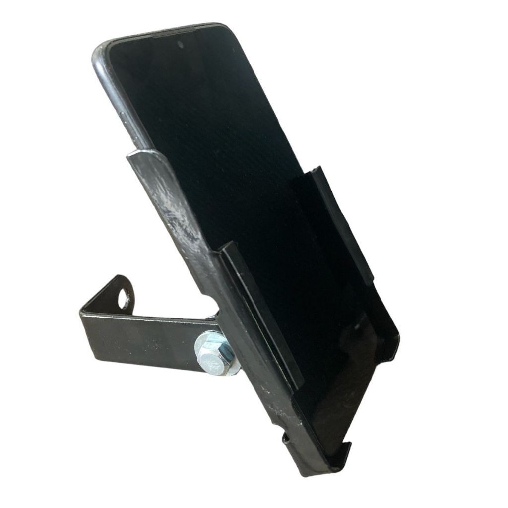 Suporte de Telefone Celular de Aço Para Motos e Bicicletas Guidão Retrovisor