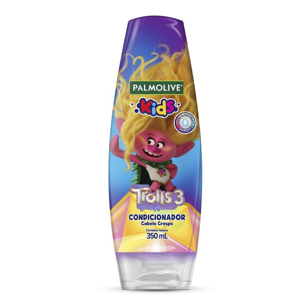 Condicionador Palmolive Kids Trolls para Cabelo Crespo 350ml
