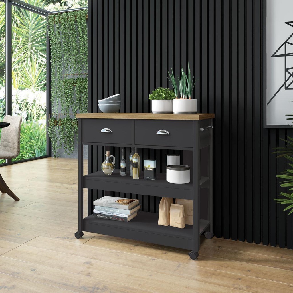 Carrinho Churrasco Ditália 2 Gavetas BA-135 em Oferta na Shopee