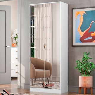 Sapateira Grife 2 Portas 1 Gaveta com Espelho em Oferta na Shopee