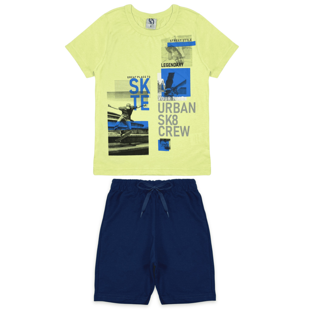 Conjunto Masculino Infantil Urban Sk8 - Baby & Kids Fashion
