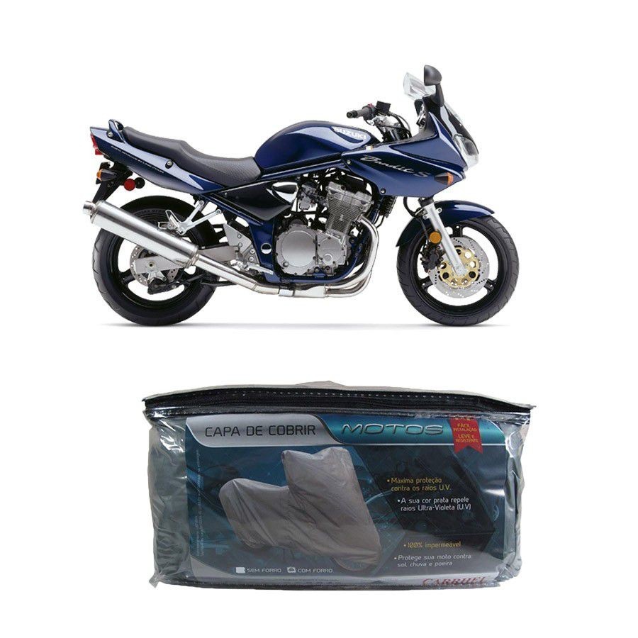 Capa para cobrir SUZUKI Bandit 600/650 com forro M(202)