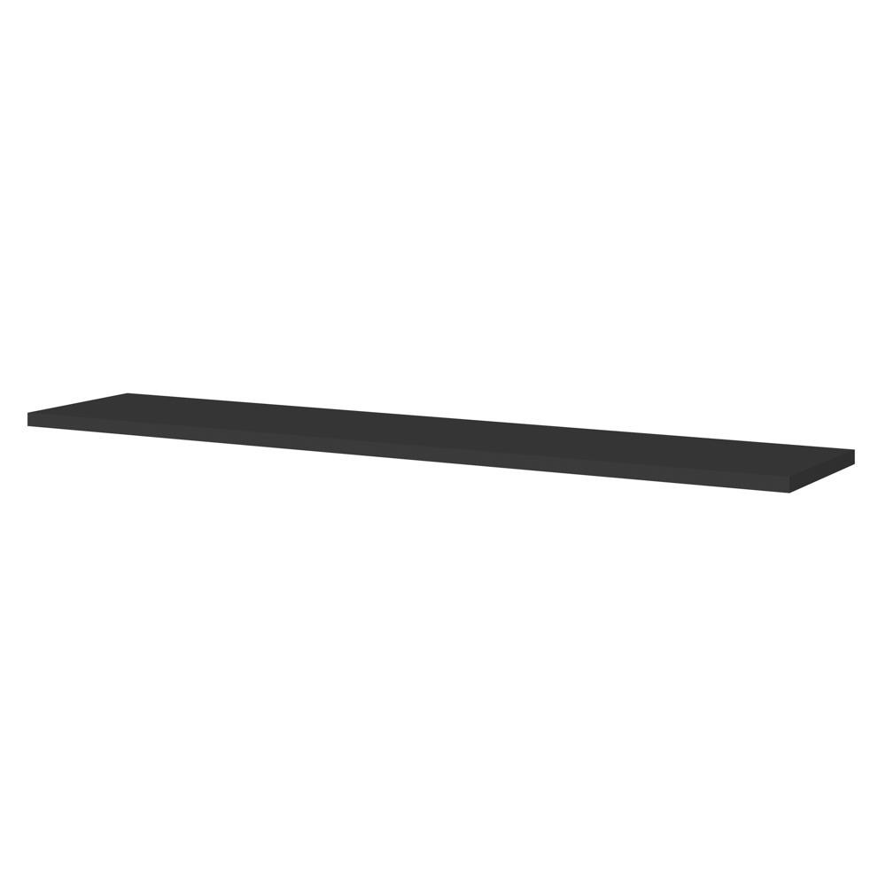 Detalhes do Prateleira Flutuante Multiuso Kit 4 com Suporte Invisível 68cm Yara Preto - Lumil