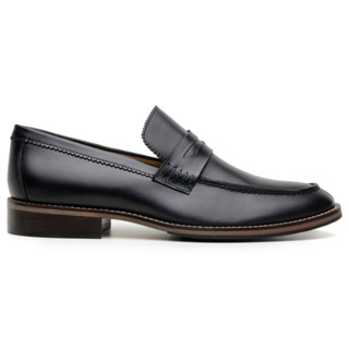 Sapato Masculino Paris Loafer Couro Preto em Oferta na Shopee