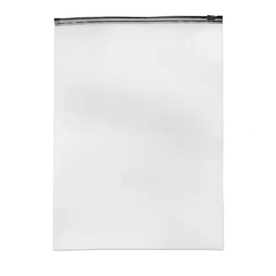 Saco Ziper Preto - 25x35cm (150 unidades) Ziplock - Rizzo Distribuidora