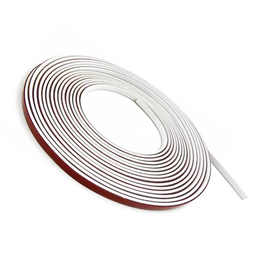 Friso Branco Parachoque E Lateral Gol Quadrado Gls Gti Gts