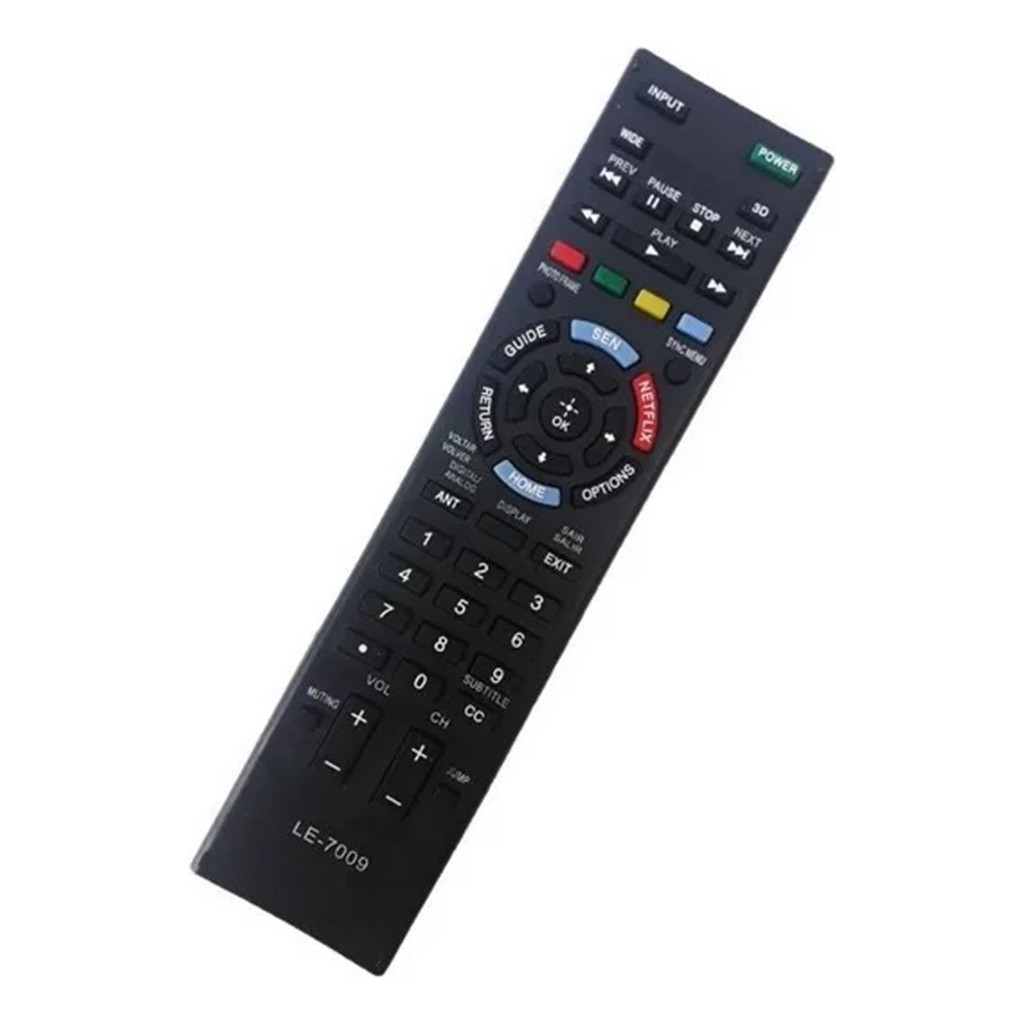 Controle Remoto Para Tv Lcd / Led Bravia Sony Com Netflix em Oferta na Shopee