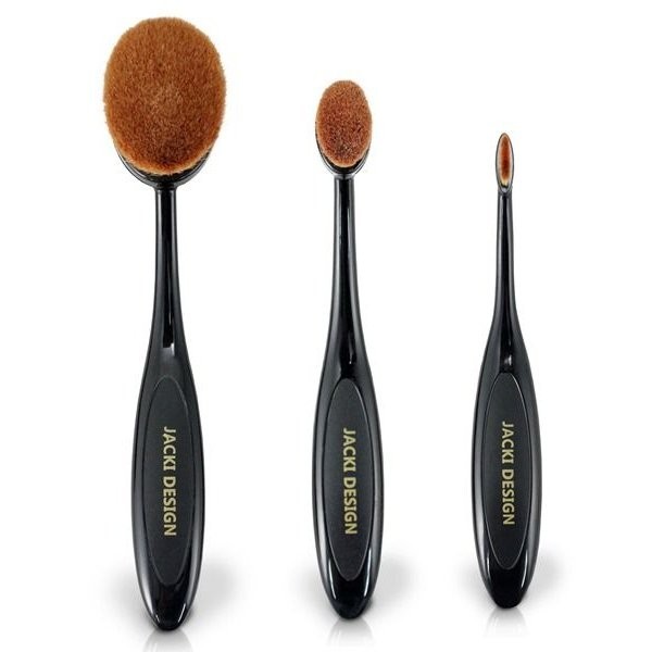 Kit de Pincéis Escova com 3 Peças - Jacki Design tamanho P em Oferta na Shopee