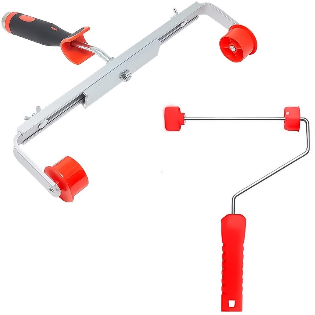 Garfo Duplo Ajustável Suporte Para Rolo De Pintura 23 Ou 46cm Hobby Profissional Pintar Reformar - Home & Living