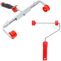 Garfo Duplo Ajustável Suporte Para Rolo De Pintura 23 Ou 46cm Hobby Profissional Pintar Reformar