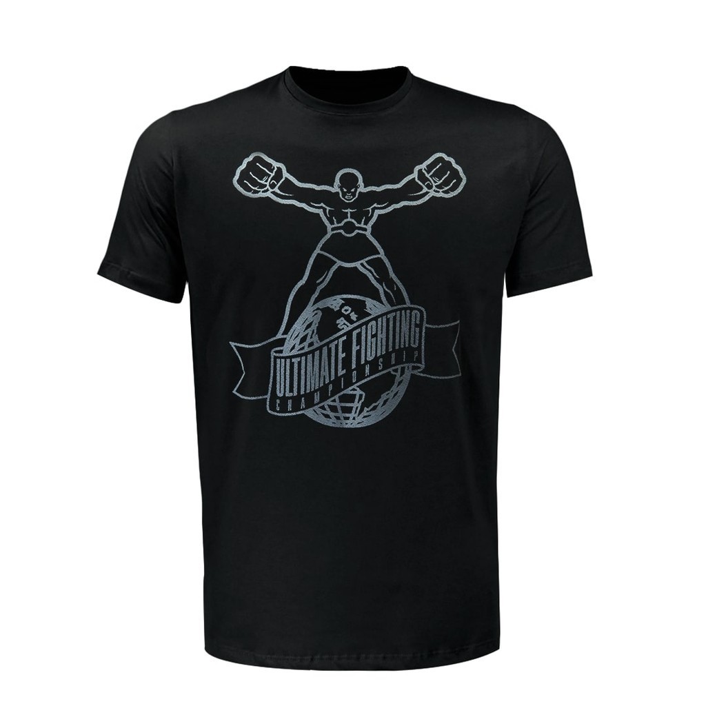 Camisa UFC by Venum Ulti-Man Masculino Algodão Preto em Oferta na Shopee