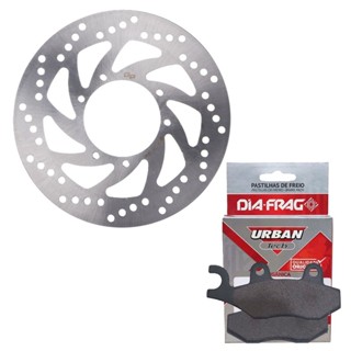 Disco de Freio Dianteiro Teneré 250 / Lander 250 Até 2015 + Pastilhas Diafrag em Oferta na Shopee