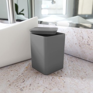 Porta Algodão com Tampa - Stolf em Oferta na Shopee