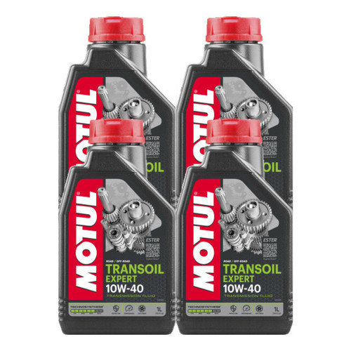 KIT MOTUL TRANSOIL EXPERT 10W-40 4 LITROS em Oferta na Shopee