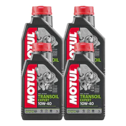 KIT MOTUL TRANSOIL EXPERT 10W-40 4 LITROS