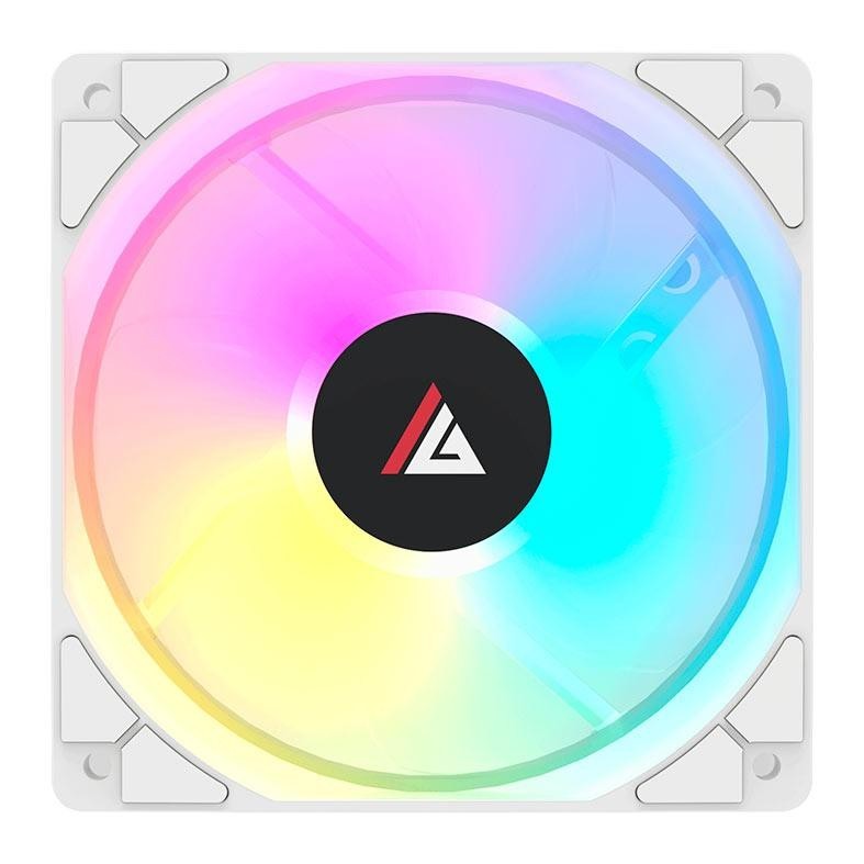 Ventoinha Acegeek RW12, Rainbow, 120mm, Branco, AG-RW12-WH em Oferta na Shopee