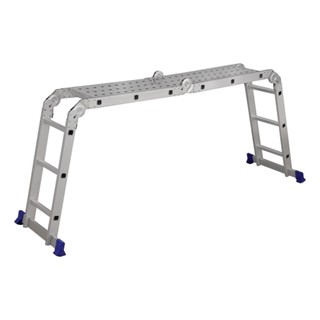 Escada De Alumínio Mor 4 X 3, 12 Degraus Multifuncional - 5223 Escada De Alumínio Mor 4 X 3 12 Degraus Multifuncional - 5223 em Oferta na Shopee