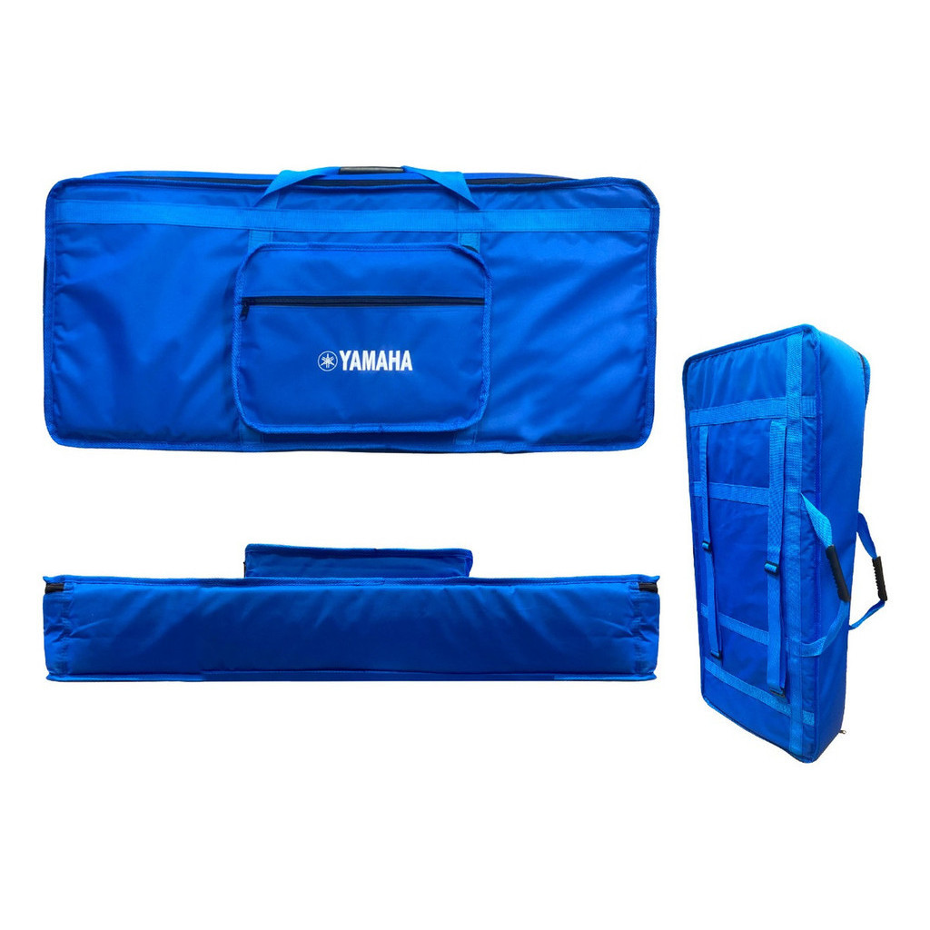 CAPA ALMOFADADA P/ TECLADO "YAMAHA" NY-600 CARGO AZUL