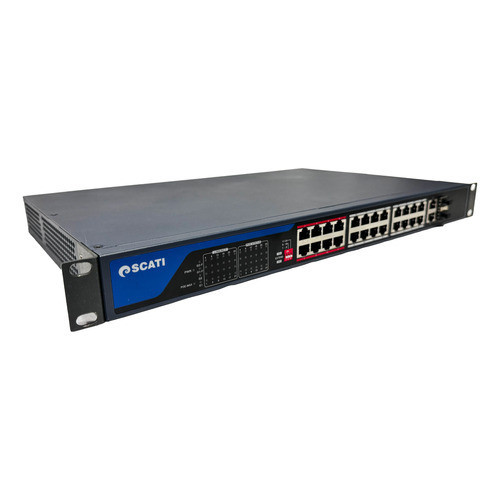 Switch Scati Sl-sw0306 Poe802.03at/af 250w 24 Portas + 2 Sfp