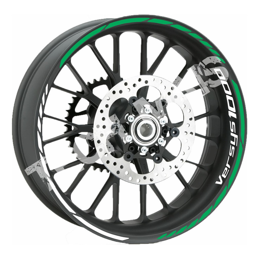 Adesivos De Frisos Refletivo Para Motos Kawasaki Versys 1000