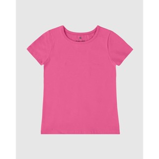 Blusa Infantil Menina Decote Redondo Em Algodão Malwee Kids em Oferta na Shopee
