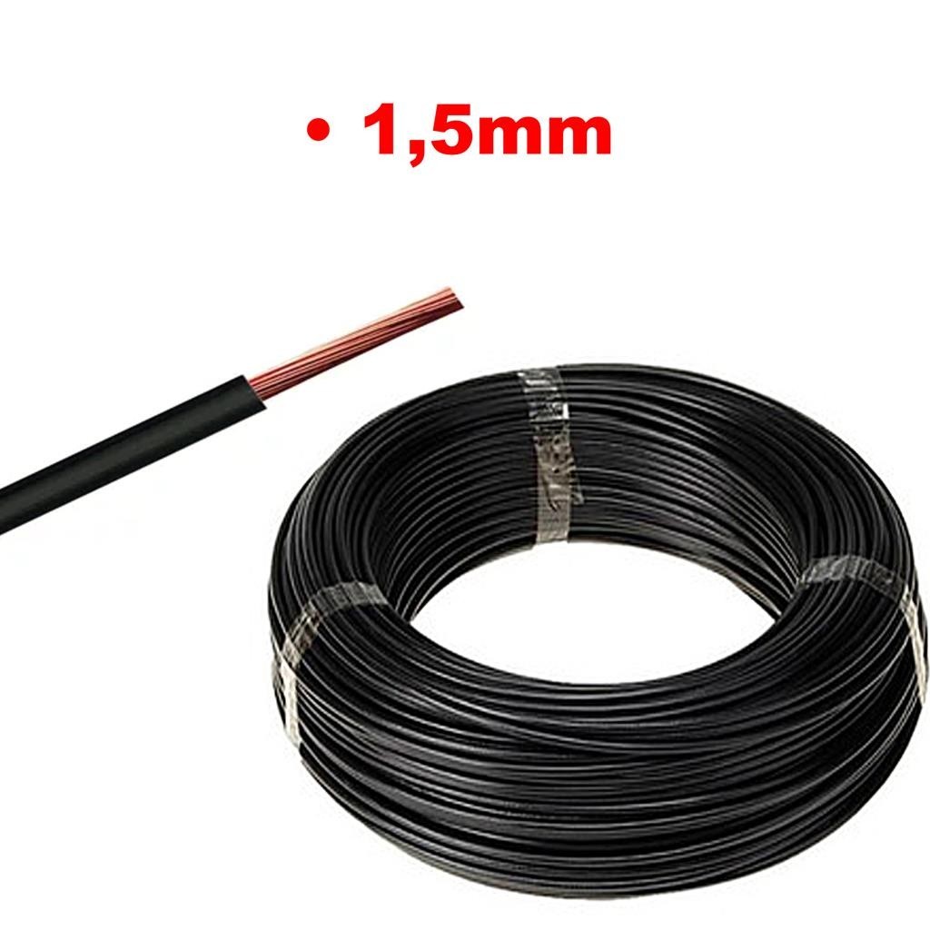 Fio Cabo Som automotivo cabinho - 100% Cobre Original Permak 0,75mm 1,5mm 6mm 10mm 16mm 21mm · foto 2