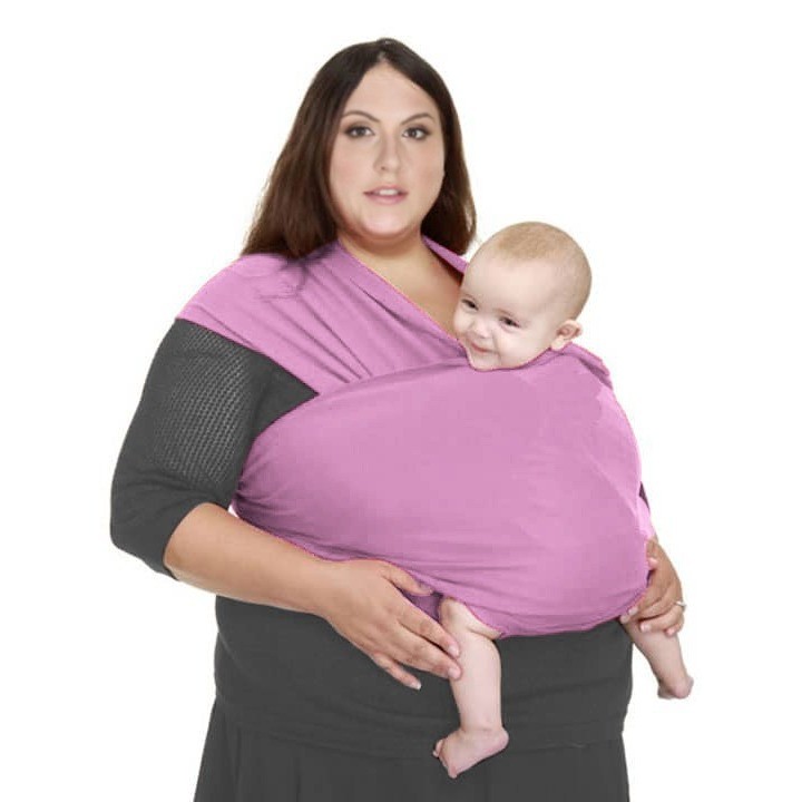 Baby Sling Mamãe Plus Size Canguru Malha 100% Algodão Suporte de Transporte Canguru