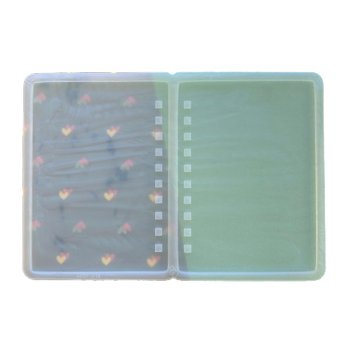 Molde Silicone Platina para Resina Capa Dupla A6 Wire-o 10 Furos