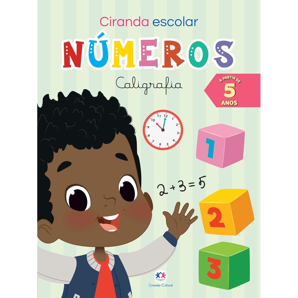 Livro Números - Ciranda Escolar Caligrafia