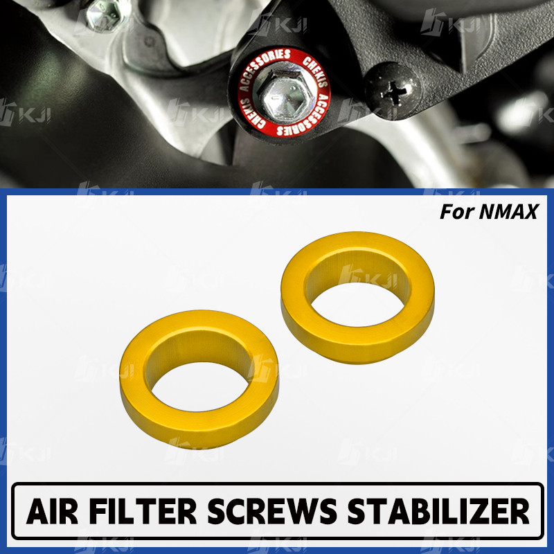 Para Yamaha NMAX 160/155/125/TURBO/NEO Filtro De Ar Parafuso Capa Estabilizador Junta Guarnição Tampa Porca Peças
