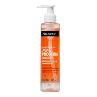 Gel de Limpeza Neutrogena Acne Proofing 200ml em Oferta na Shopee