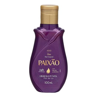 Óleo Deo Corporal Paixão Irresistível Flor de Lis 100ml em Oferta na Shopee