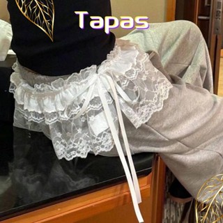 Mini Saia De Renda TAPAS , Transparente Com Babados E Y2K Streetwear , Cortina De Bunda Harajuku em Oferta na Shopee