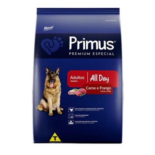 RAÇÃO PARA CÃES PRIMUS PREMIUM ESPECIAL CAES ALL DAY SC/15 KG em Oferta na Shopee