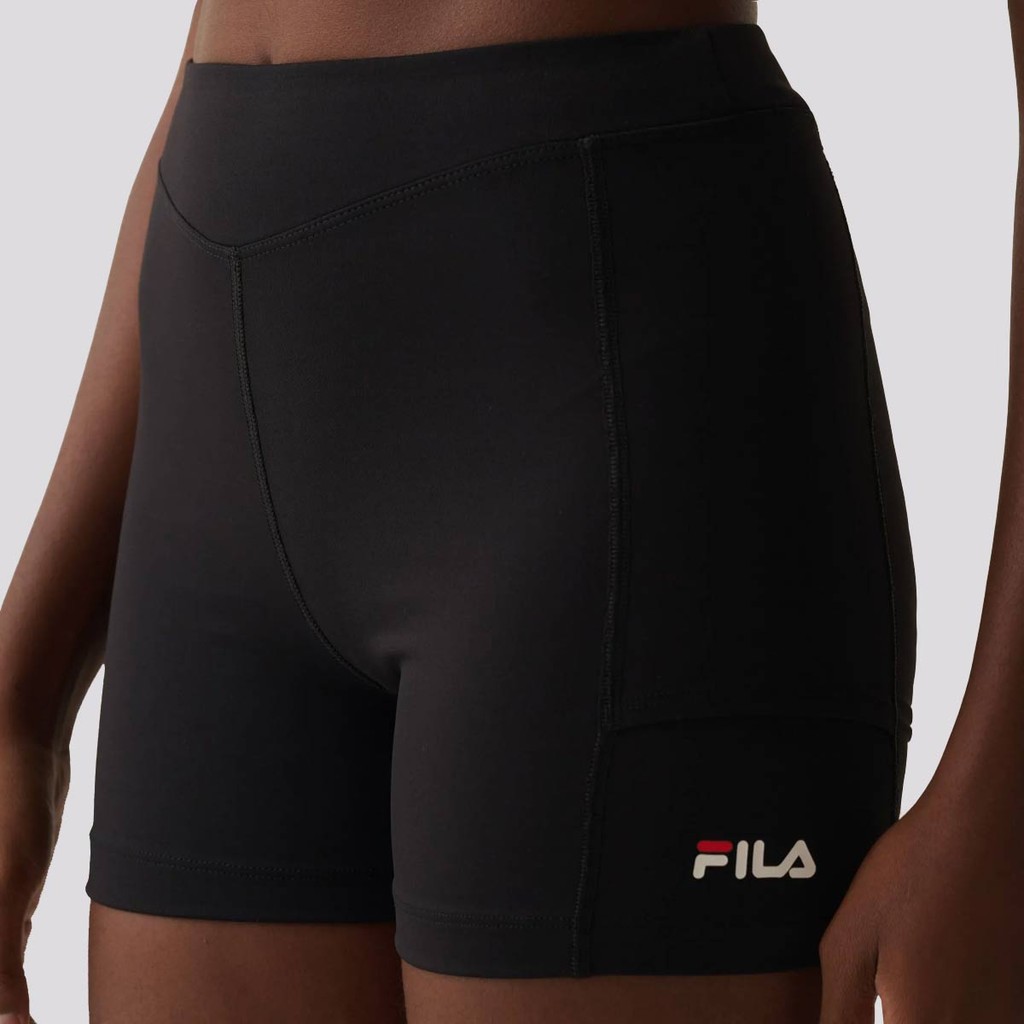 Shorts Fila Tennis Basic Feminino Preto em Oferta na Shopee
