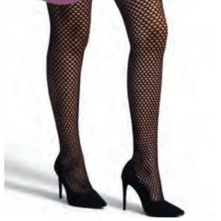 Meia Calça Selene Arrastão Com Elastano 9980.002 - Women Clothes