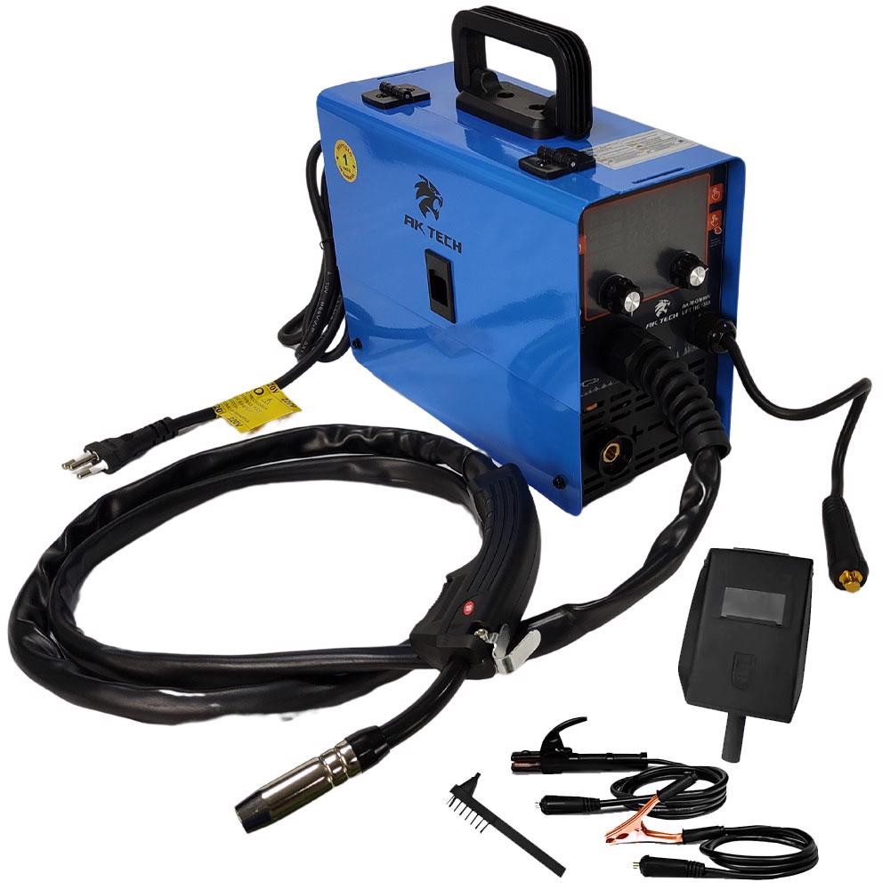 Máquina de Solda AK-MIG/MMA/Lift TIG 130 Amperes Multiprocessos 220V USK