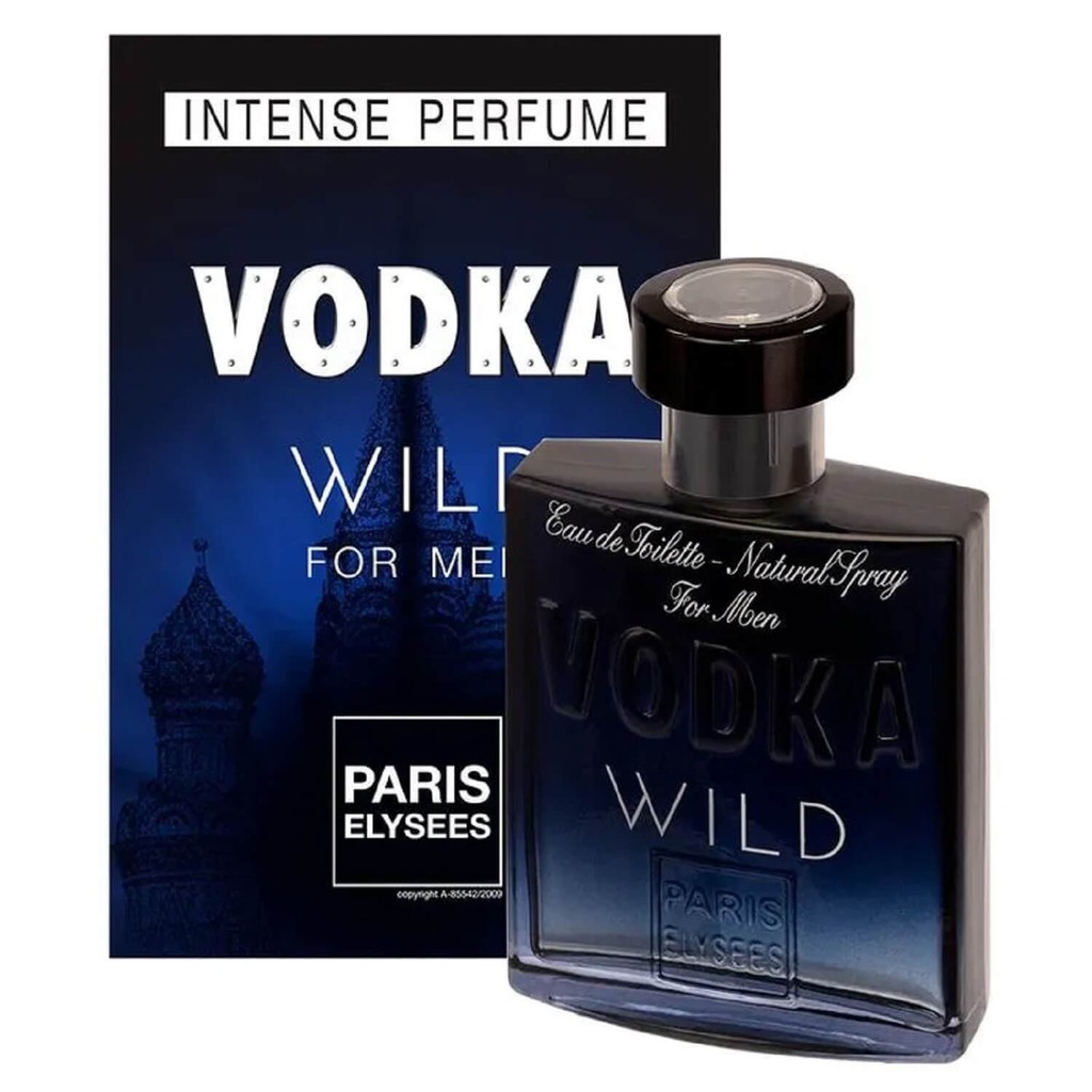 Vodka Wild Paris Elysees Eau de Toilette - Perfume Masculino 100ml