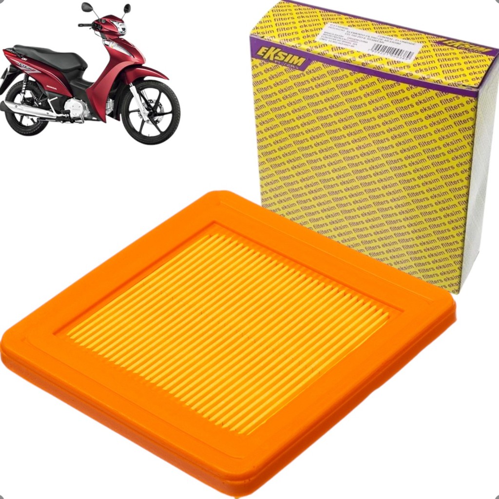 Filtro De Ar Eksim Honda Biz 125 Es Ks 2005 2006 2007 2008 2009 2010 2011